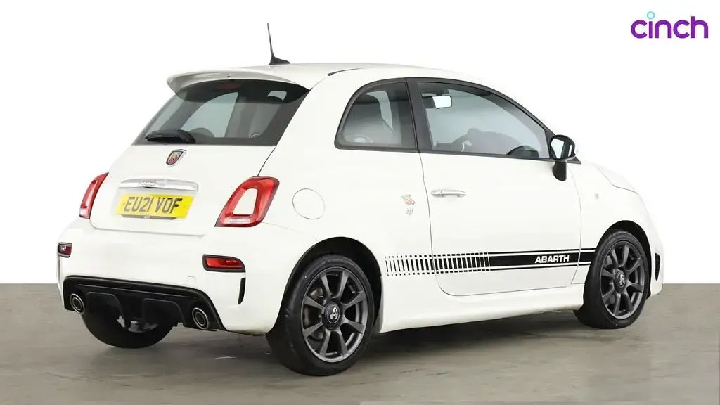 Used Abarth 595 2021 White Hatchback