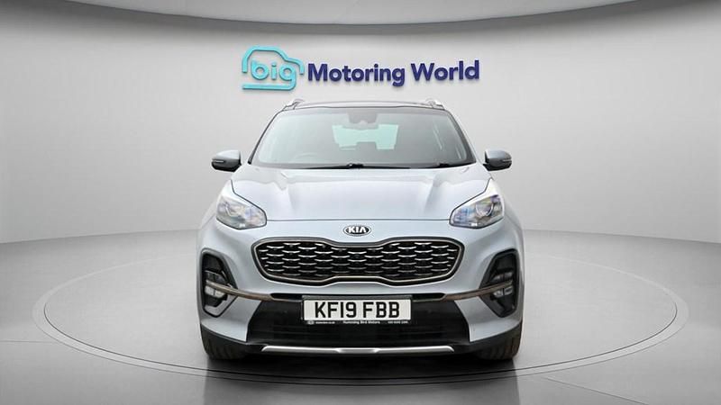 Used Kia Sportage GT-Line S 182 HP (133 kW) 2019 Silver SUV