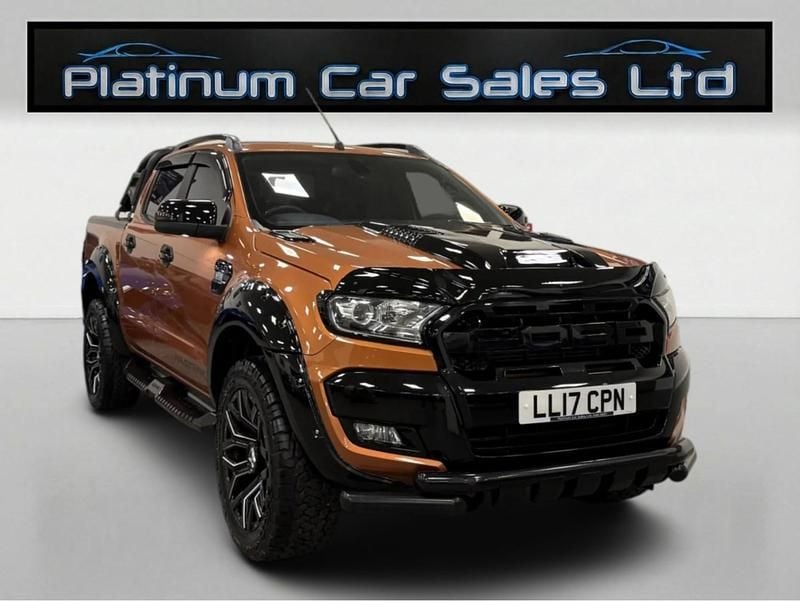 Used Ford Ranger Wildtrack 2017 Orange Pickup