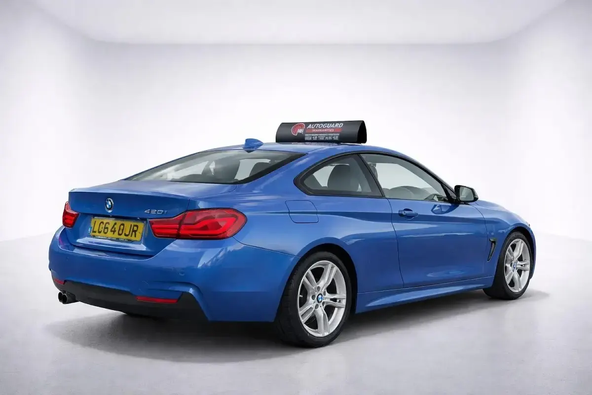 Used BMW 420 M Sport 184 HP (135 kW) 2017 Blue Coupe