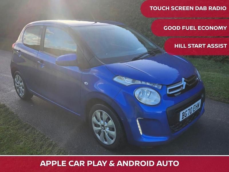 Used Citroën C1 Feel 2020 Blue Hatchback