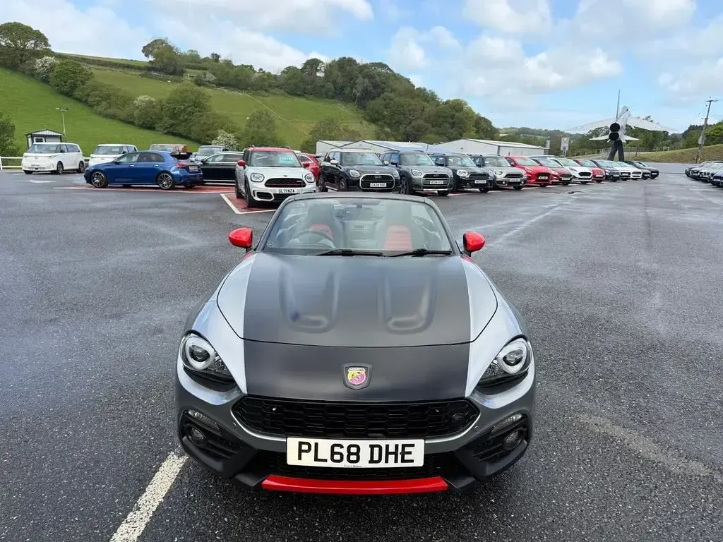 Used Abarth 124 Spider 170 HP (125 kW) 2018 Grey Cabriolet
