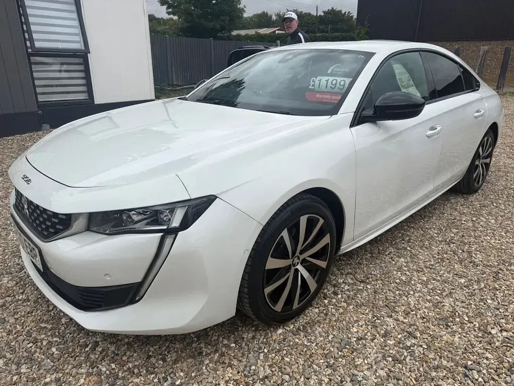 Used Peugeot 508 GT-line 130 HP (95 kW) 2020 White Hatchback