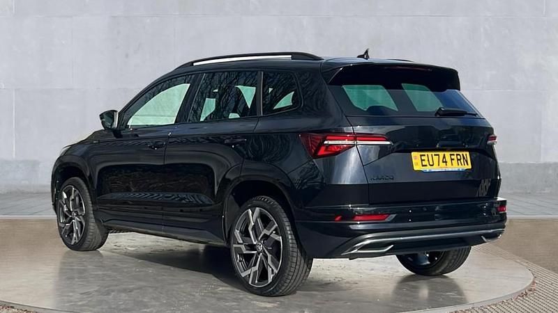 Used Skoda Karoq SportLine 150 HP (110 kW) 2024 Black SUV