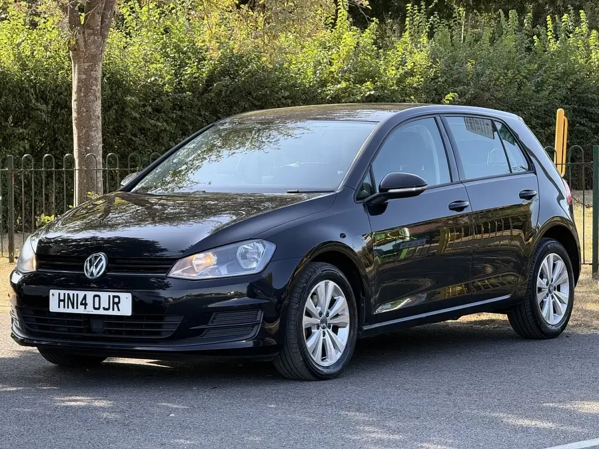 Used VW Golf VII SE 2014 Black Hatchback