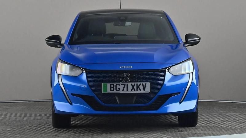 Used Peugeot e-208 GTi 100 kW (136 HP) 2021 Blue Hatchback