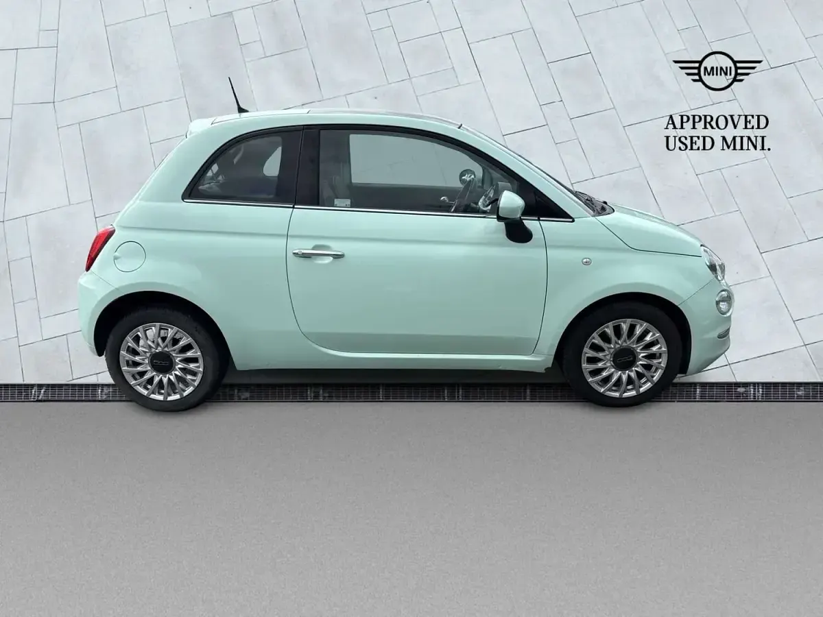 Used Fiat 500 Lounge 69 HP (50 kW) 2019 Green Hatchback