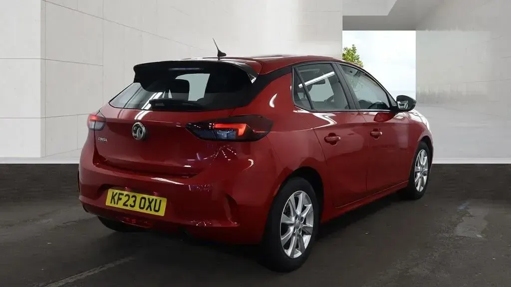 Used Vauxhall Corsa Design Edition 98 HP (72 kW) 2023 Red Hatchback