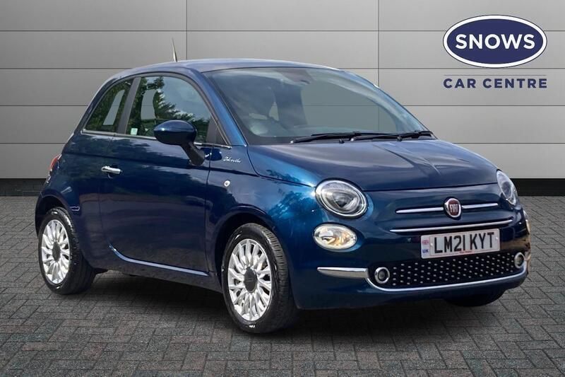 Blue Used 2021 Fiat 500 Dolcevita | £9,387 - Image 1/4