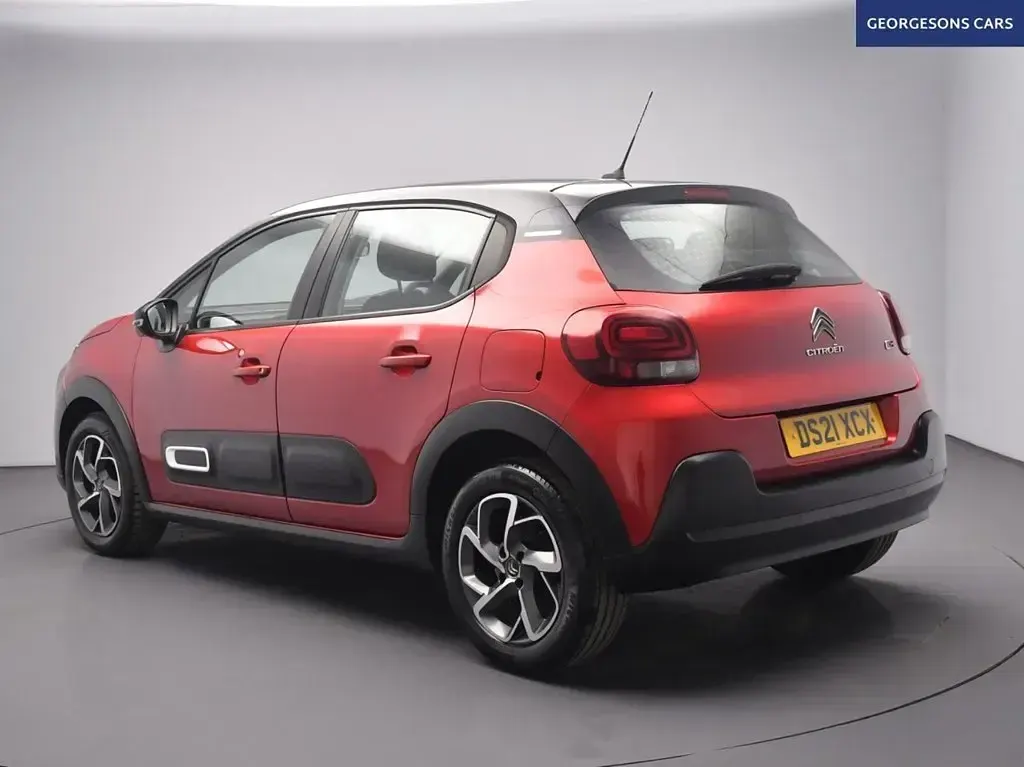 Usado Citroën C3 PureTech 83 HP (61 kW) 2021 Vermelho Citadino
