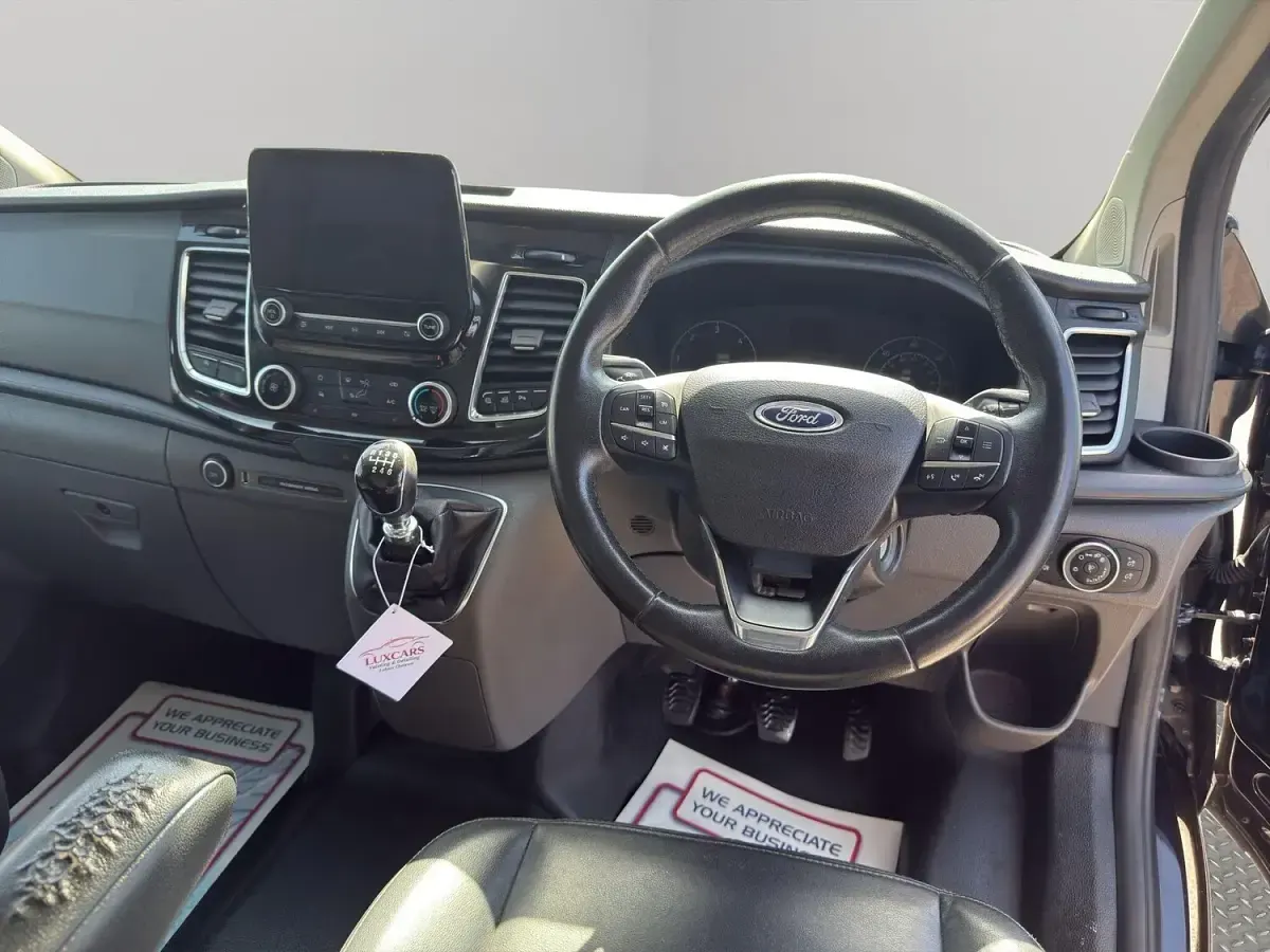 Used Ford Transit Custom Active 130 HP (95 kW) 2021 Black Van