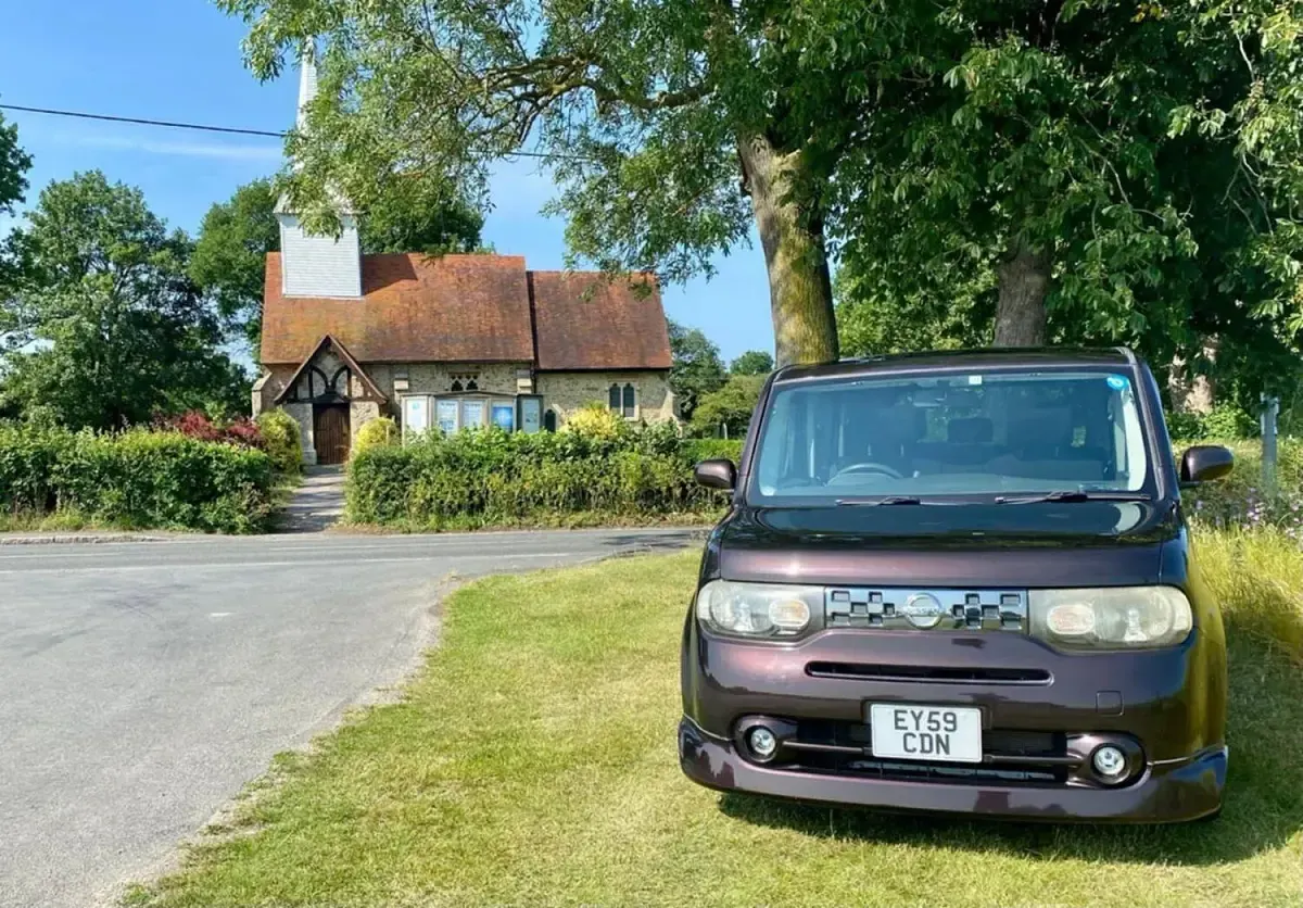 Used Nissan Cube 2025 Brown Hatchback