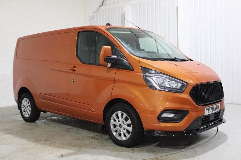 Orange Used 2020 Ford Transit Custom Limited Van | £15,495 (Good price) - Image 1/4