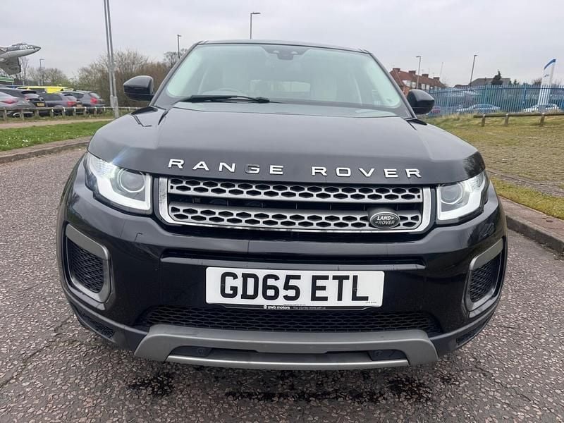Black Used 2015 Land Rover Range Rover evoque SE SUV | £7,499 (Good price) - Image 1/4