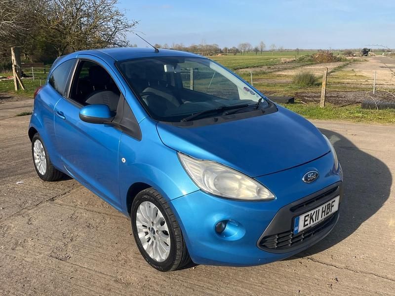 Used Ford Ka Zetec 69 HP (50 kW) 2011 Blue Hatchback