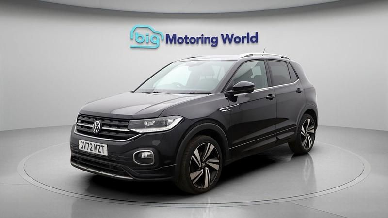 Used VW T-Cross R-line 110 HP (80 kW) 2023 Black SUV
