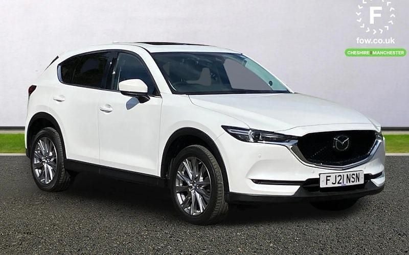 Second-hand Mazda CX-5 Inclusive 165 CP (121 kW) 2021 Alb SUV
