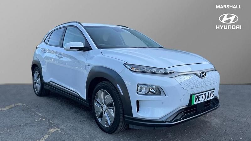 Used Hyundai Kona Premium 150 kW (204 HP) 2020 Chalk white SUV