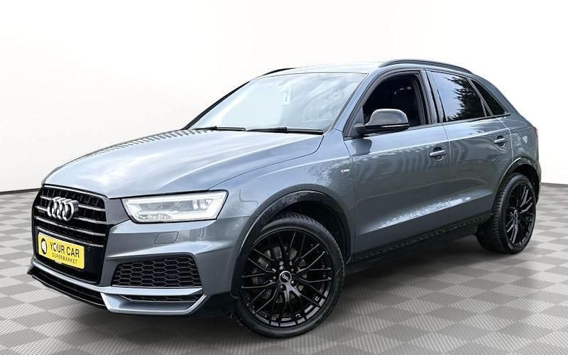 Used Audi Q3 Black Edition 150 HP (110 kW) 2017 Grey SUV