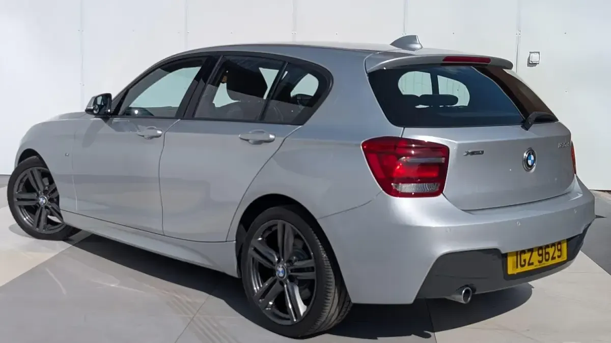 Used BMW 120 M Sport 184 HP (135 kW) 2014 Silver Hatchback