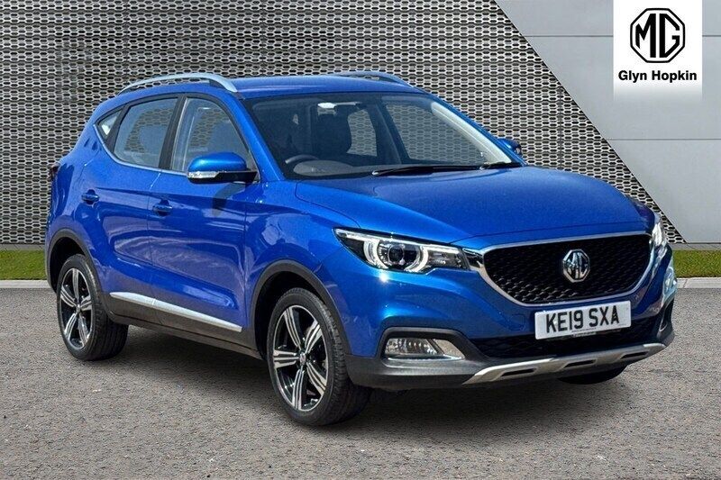 Blue Used 2019 MG ZS Exclusive Sedan | £12,293 (Fair price) - Image 1/4