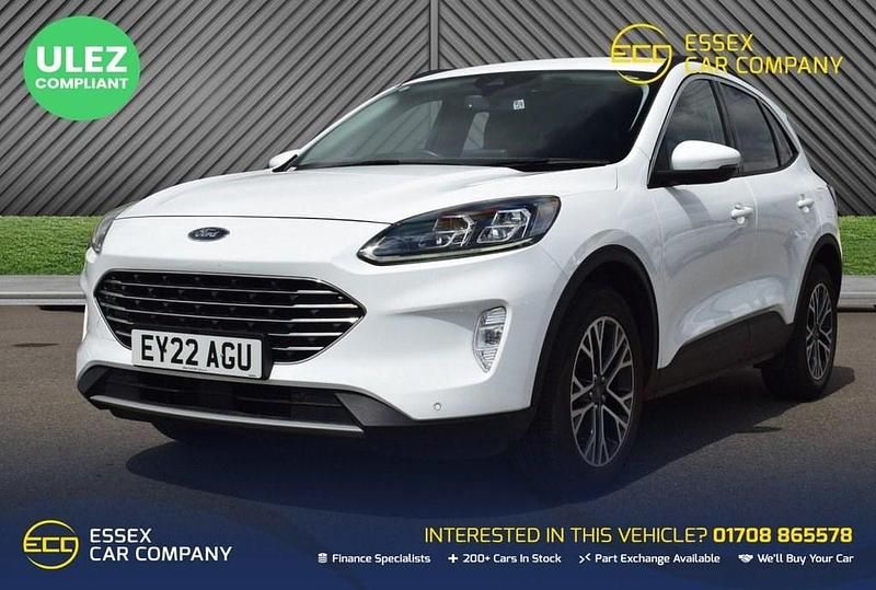 White Used 2022 Ford Kuga Titanium SUV | £17,796 (Good price) - Image 1/4