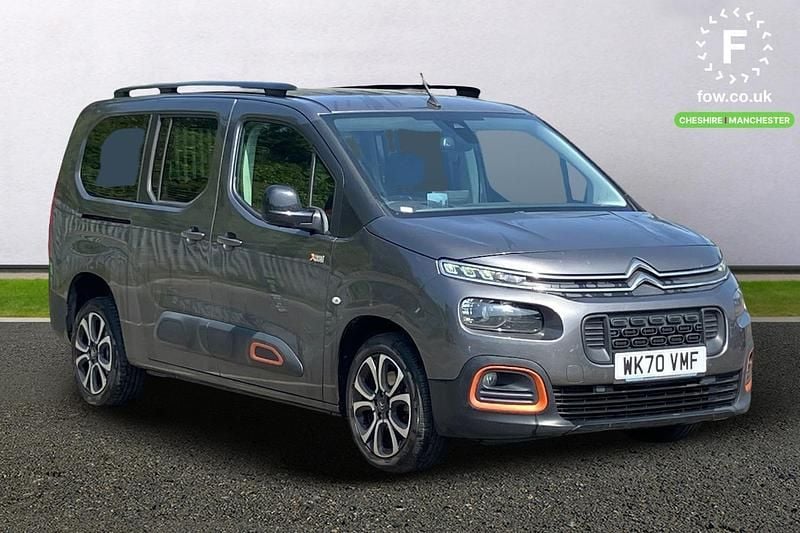 Grey Used 2020 Citroën Berlingo XTR MPV | £18,699 (Fair price) - Image 1/3