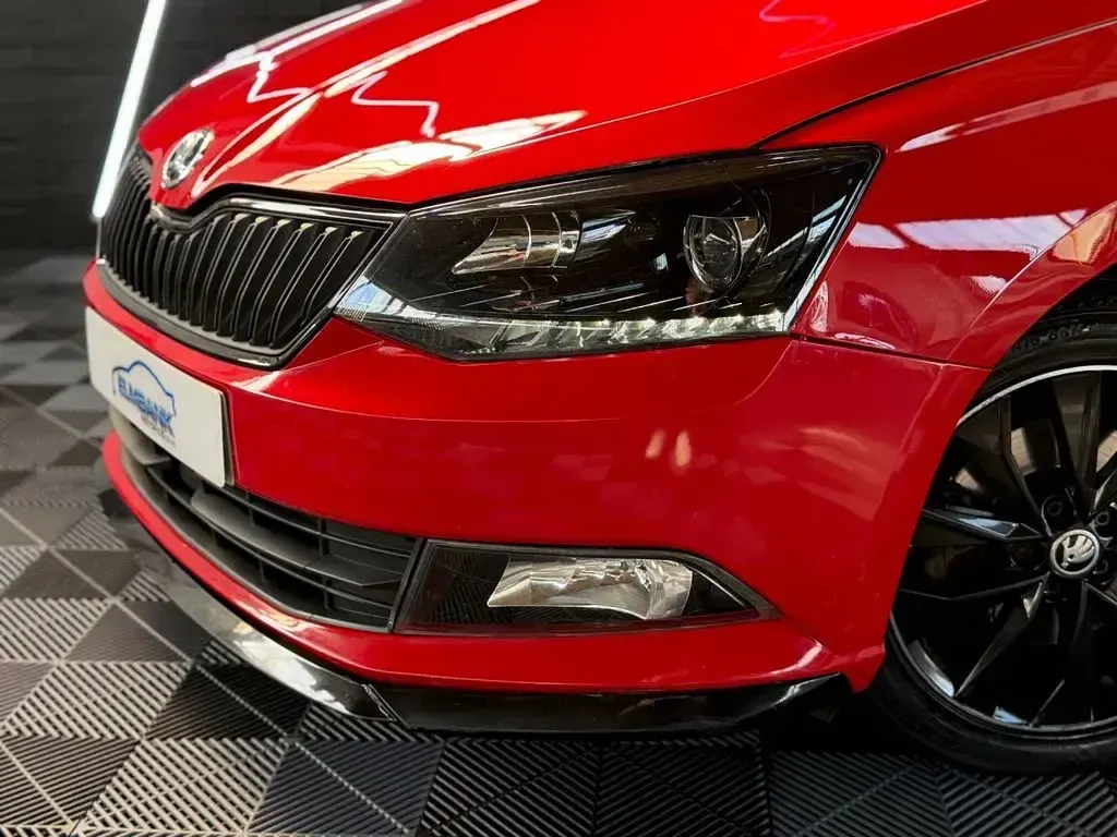 Used Skoda Fabia Monte Carlo 110 HP (80 kW) 2017 Red Hatchback