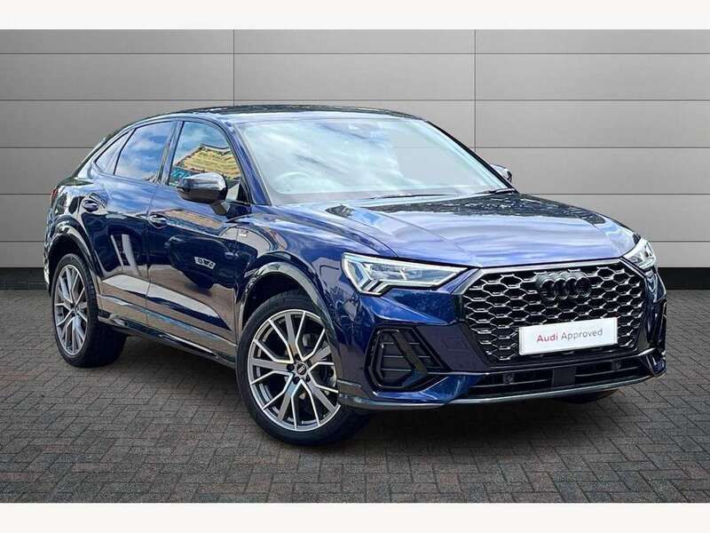 Navarra blue Used 2024 Audi Q3 Black Edition SUV | £37,195 (A bit pricey) - Image 1/4