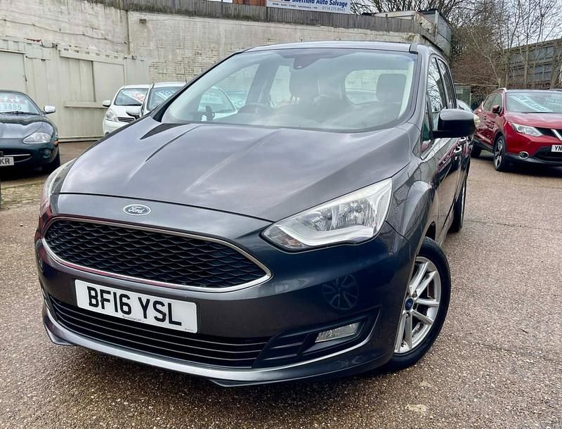 Used Ford Grand C-Max Zetec 120 HP (88 kW) 2016 Grey MPV