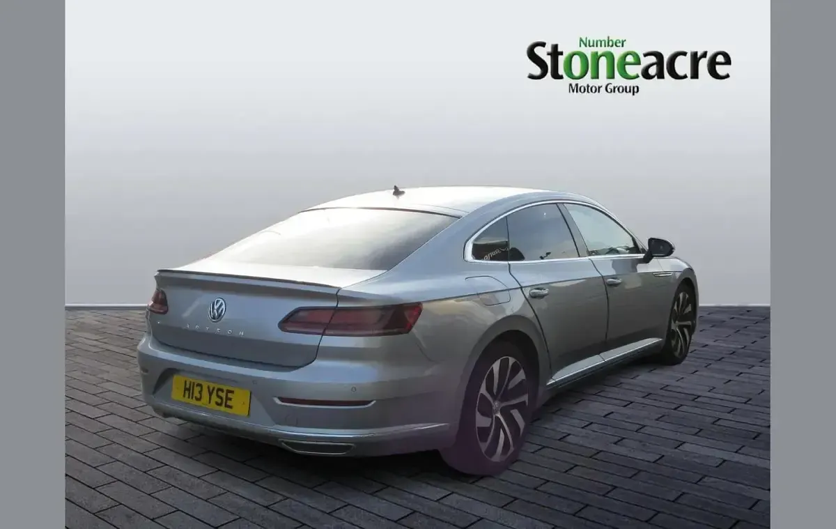 Used VW Arteon R-line 150 HP (110 kW) 2019 Silver Hatchback