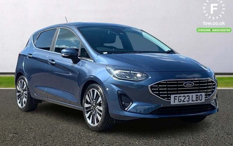 Blue Used 2023 Ford Fiesta Titanium X Hatchback | £15,999 (Fair price) - Image 1/4