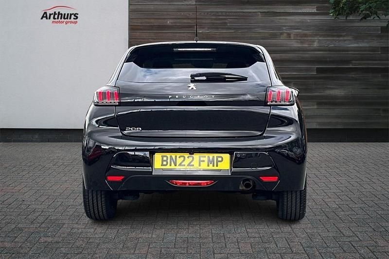 Black Used 2022 Peugeot 208 Allure Premium Hatchback | £13,875 (Fair price) - Image 1/4