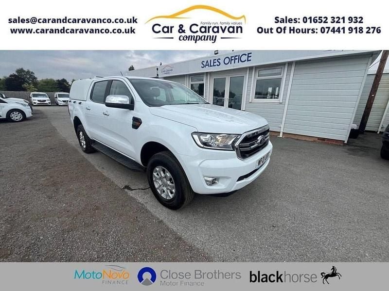 White Used 2021 Ford Ranger XLT Pickup | £12,450 (Super price) - Image 1/4
