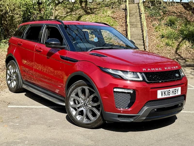 Used Land Rover Range Rover evoque Dynamic 2018 Red SUV