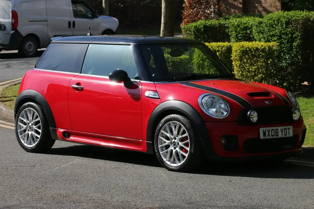 Used Mini John Cooper Works Hatch 2008 Red Hatchback