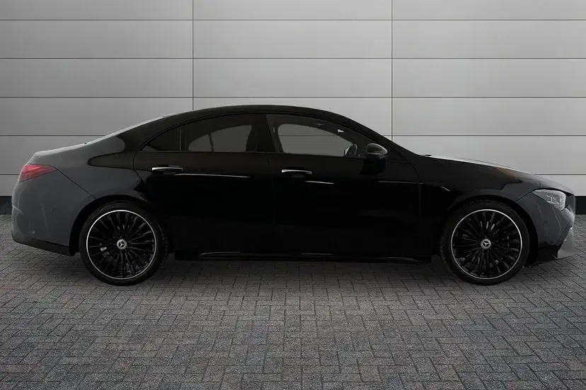Used Mercedes CLA200 AMG Line Premium Plus 175 HP (128 kW) 2025 Cosmos black Sedan