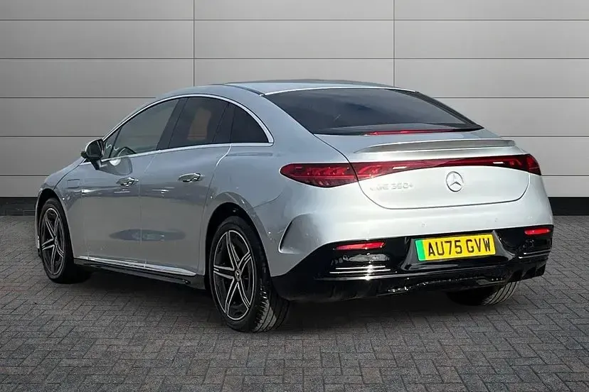 Used Mercedes EQE350 AMG line 214 kW (292 HP) 2025 High tech silver Sedan