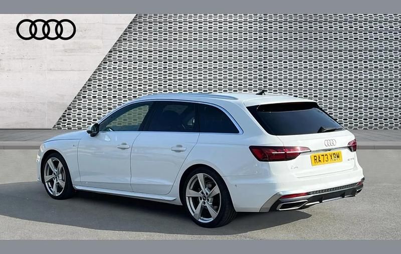 Used Audi A4 S-Line 204 HP (150 kW) 2024 White Estate