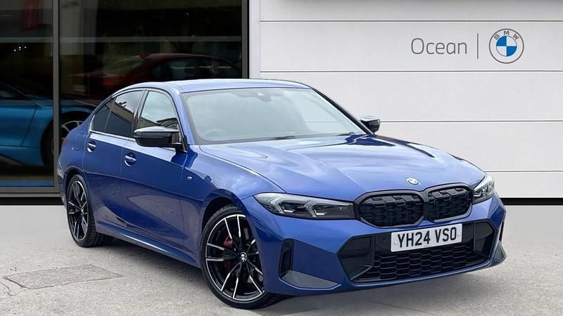 Blue Used 2024 BMW M340 Shadowline Sedan | £41,950 - Image 1/4
