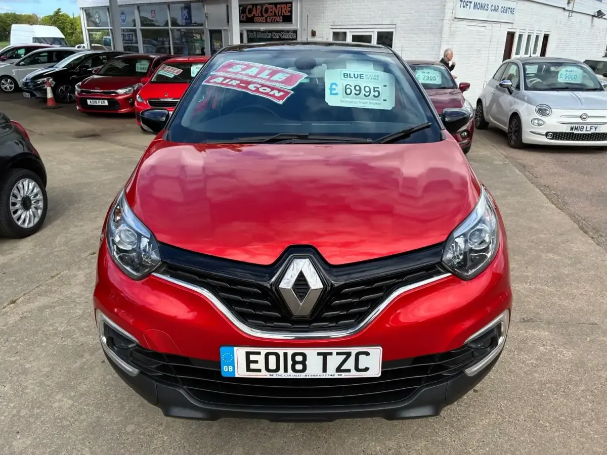 Usado Renault Captur Dynamique 90 HP (66 kW) 2018 Vermelho SUV