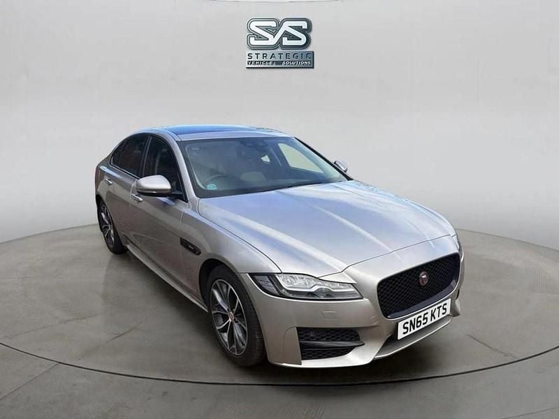 Gold Used 2016 Jaguar XF R-Sport Sedan | £8,990 (A bit pricey) - Image 1/3