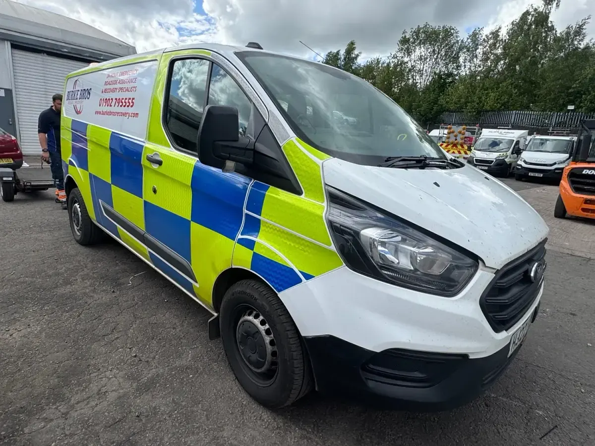 Used Ford Transit Custom 2022 White Van