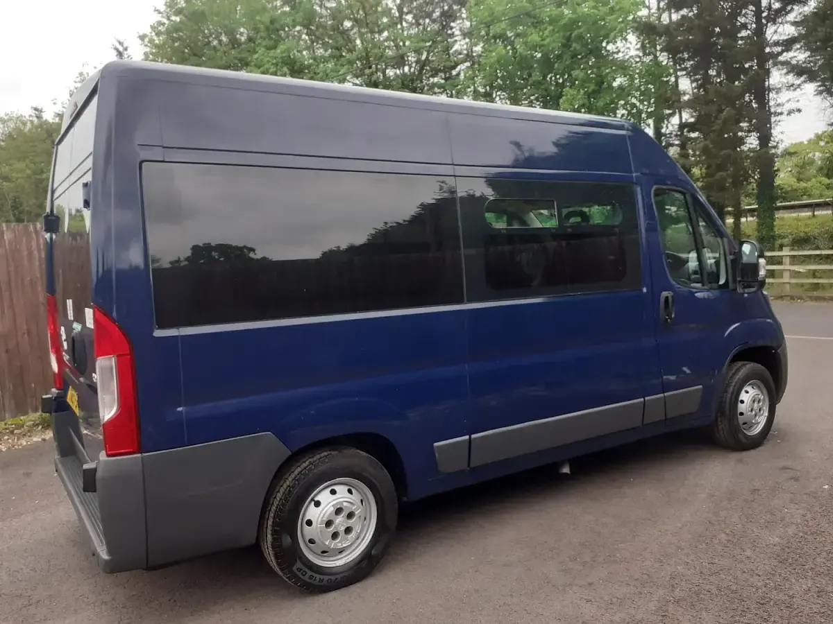 Used Peugeot Boxer 130 HP (95 kW) 2015 Blue Van