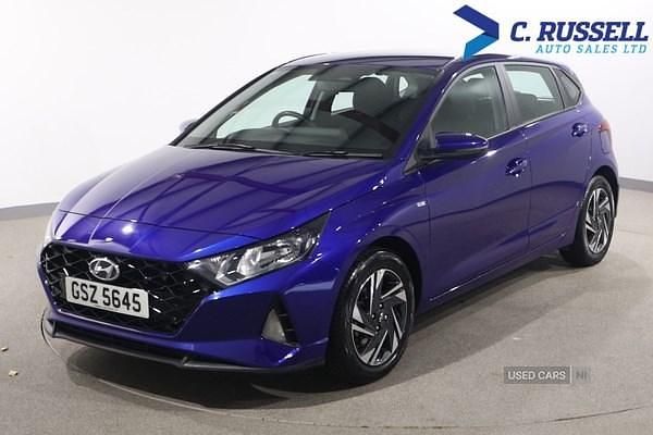 Used Hyundai i20 SE 100 HP (73 kW) 2022 Blue Hatchback