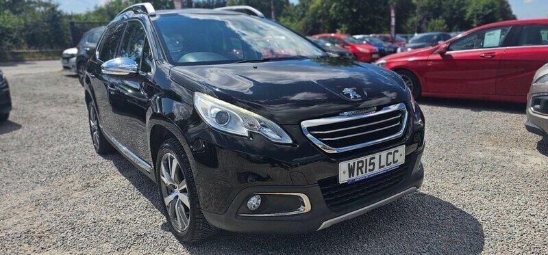 Black Used 2015 Peugeot 2008 S SUV | £3,375 (Good price) - Image 1/4