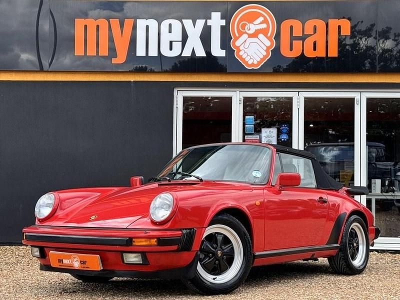 Used Porsche 911 Carrera Cabriolet Sport 231 HP (169 kW) 1989 Red Cabriolet