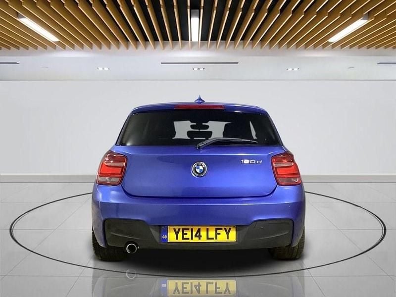 Used BMW 120 M Sport 184 HP (135 kW) 2014 Blue Hatchback