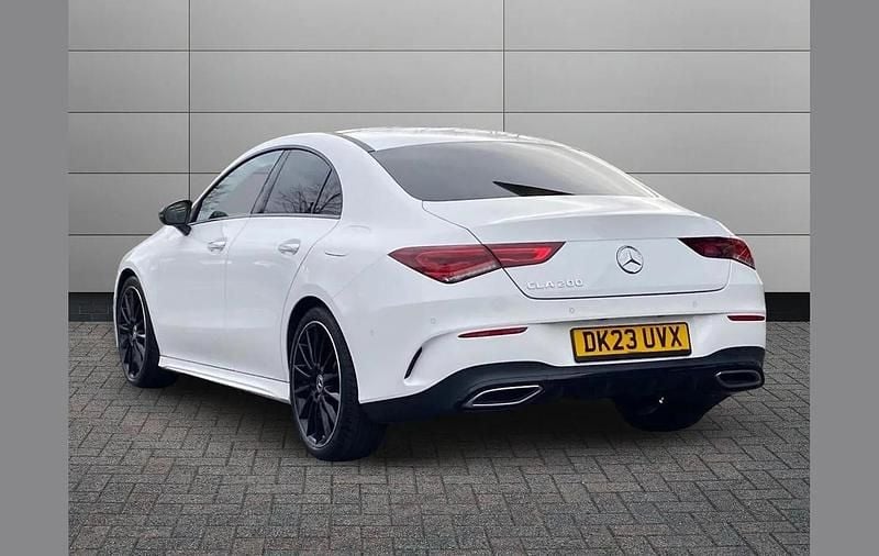 Used Mercedes CLA200 AMG Line Premium Plus 161 HP (118 kW) 2023 White Coupe