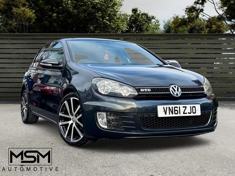Used VW Golf VI GTD 170 HP (125 kW) 2011 Grey Hatchback